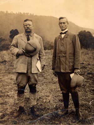 Roosevelt with Charles Hurlburt in Kijabe